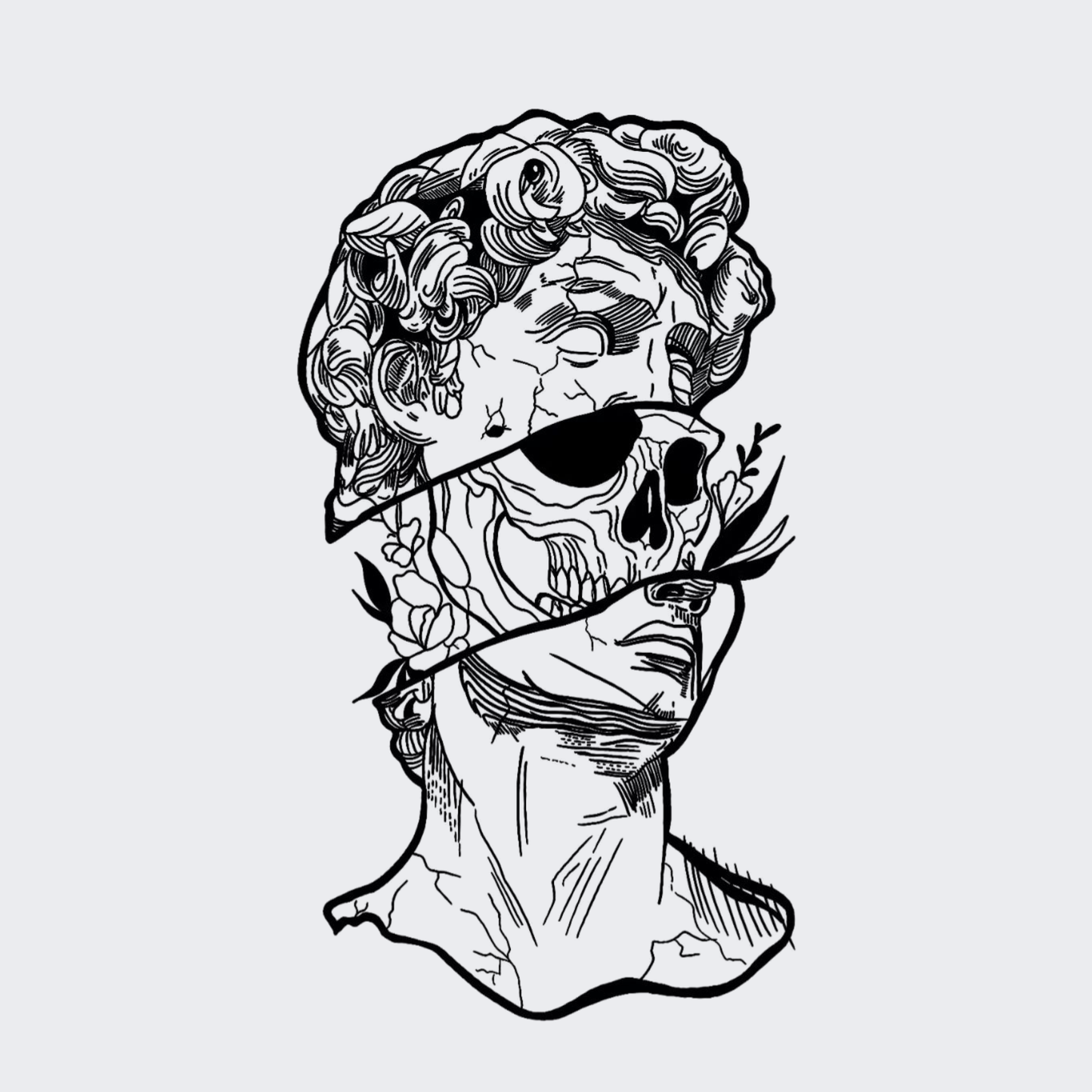 Inner Skull Statue