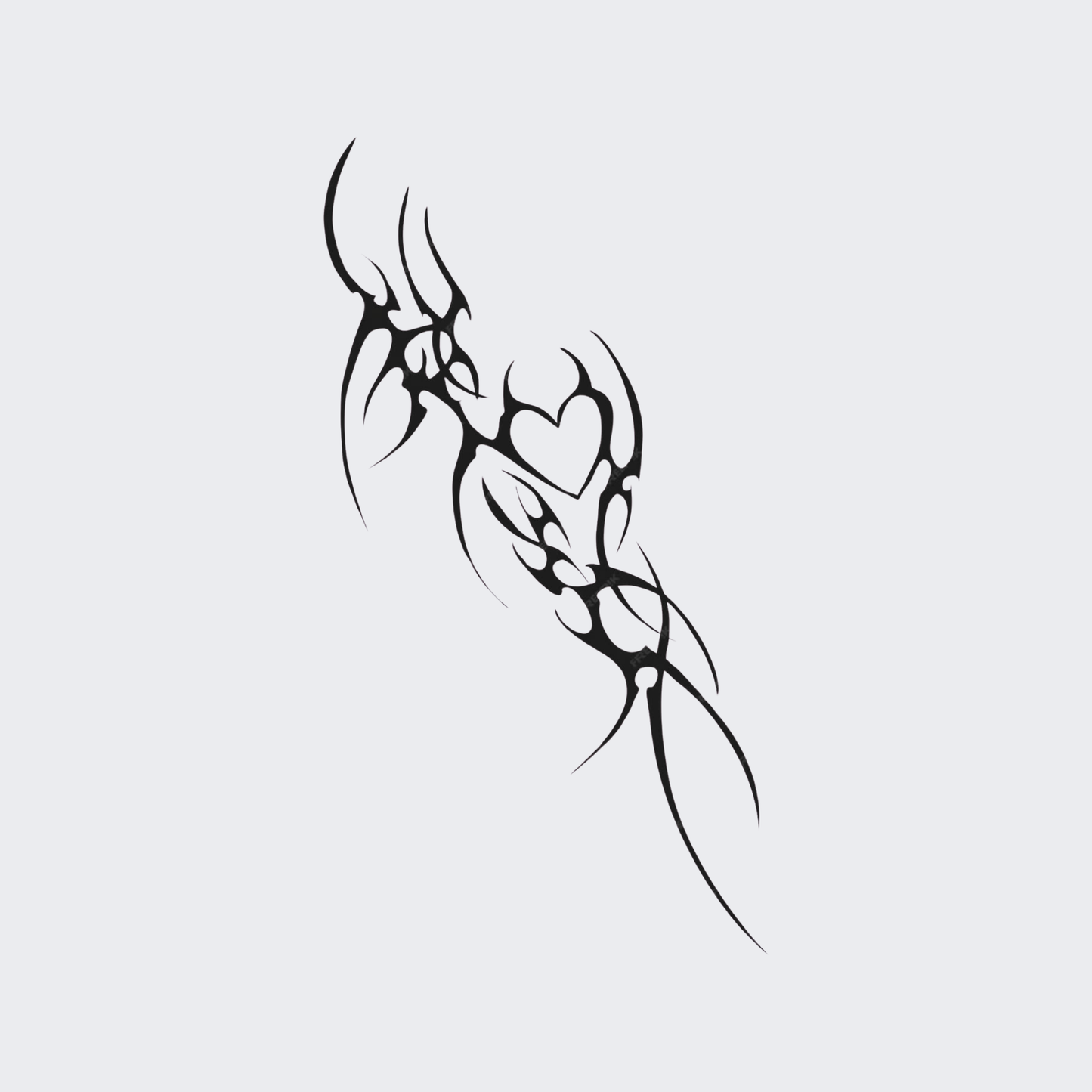 Tribal Heart Vine