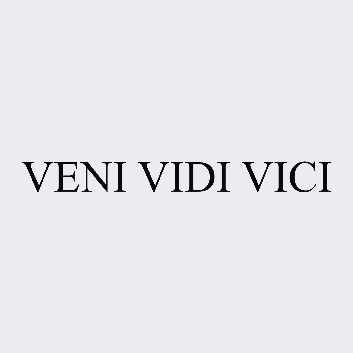 Veni Vidi Vici