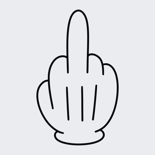 Mickey's Middle Finger