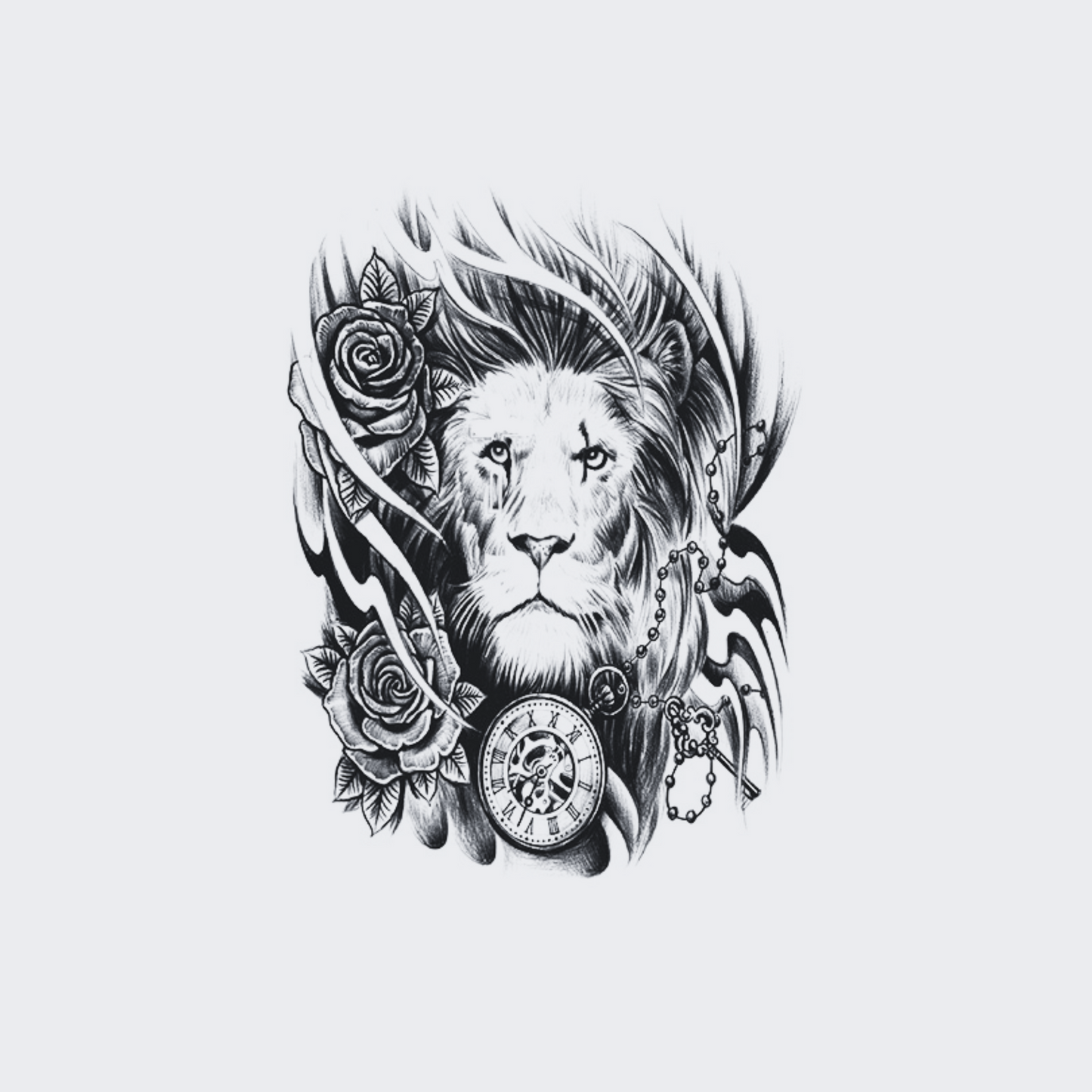 Floral Lion