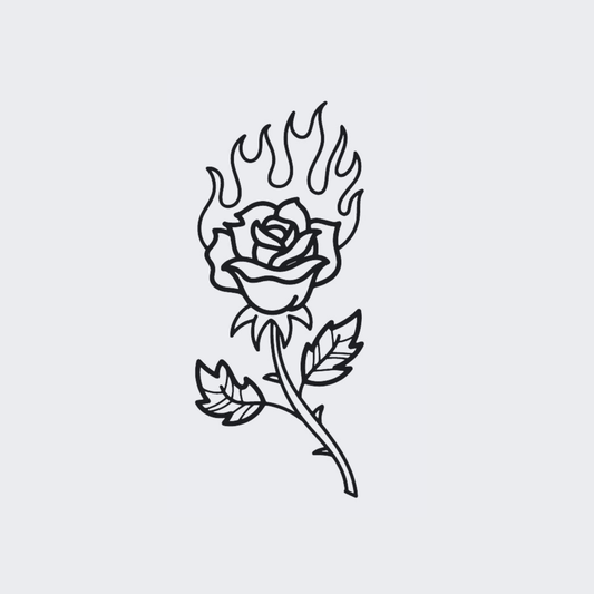 Flaming Rose
