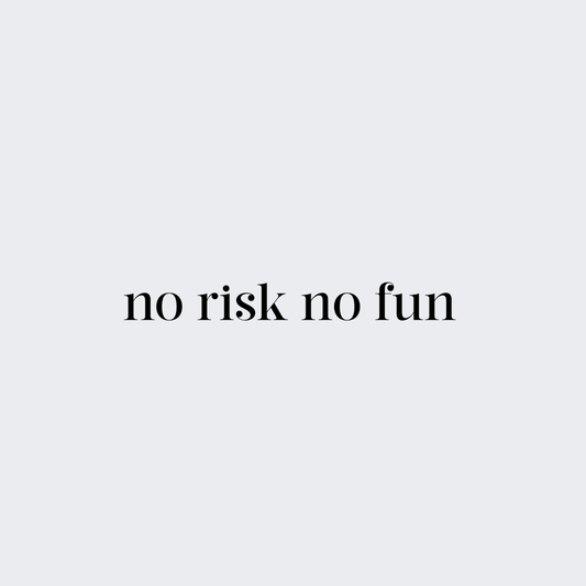 No Risk No Fun