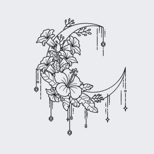 Floral Moon