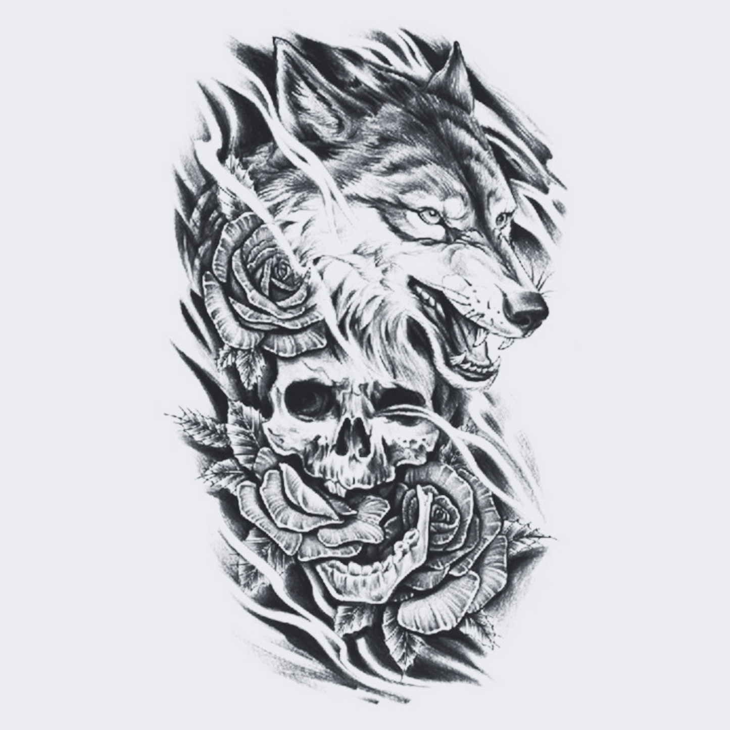 Skull & Wolf