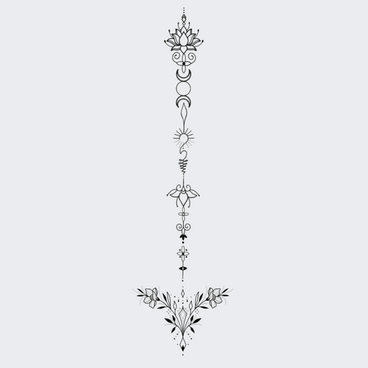 Flowering Lotus - Spine