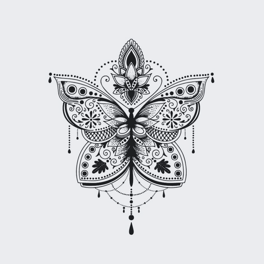 Butterfly Lotus Dress